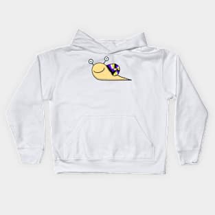 non binary snail Kids Hoodie